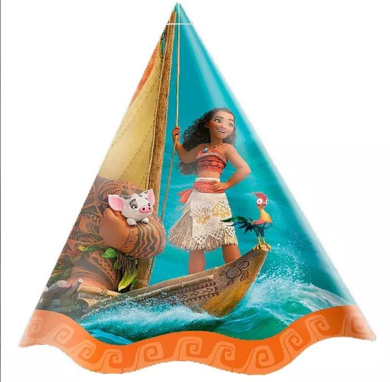 CHAPEU MOANA C/ 08 un.