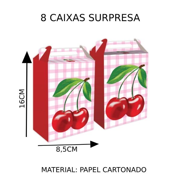 Caixa Surpresa Cereja – Festcolor