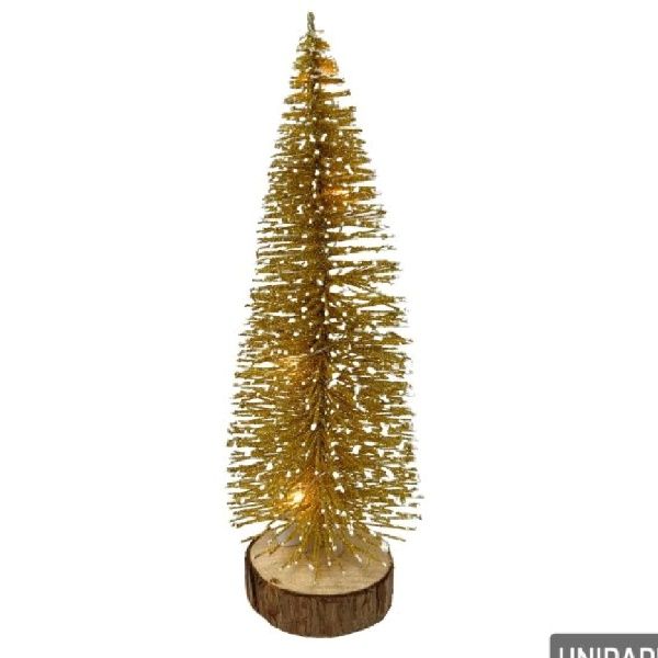 Enfeite de Mesa Árvore com Glitter e LED ...