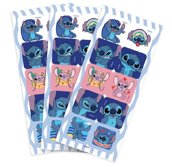 ADESIVO QUADRADO STITCH NEW