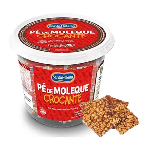 Pote Pé de Moleque Crocante 705g - Santa ...