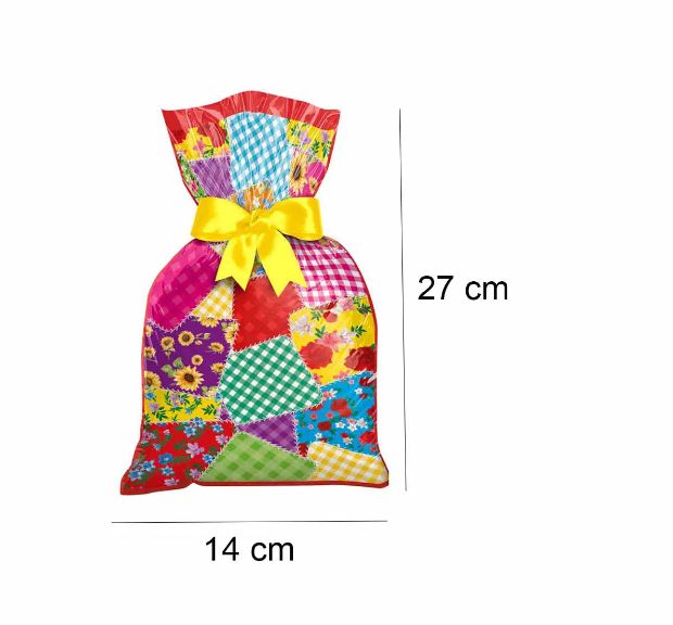 Sacola Plástica Arraiá com 8 Unidades – R... Sacola Plástica Arraiá com 8 Unidades – R...