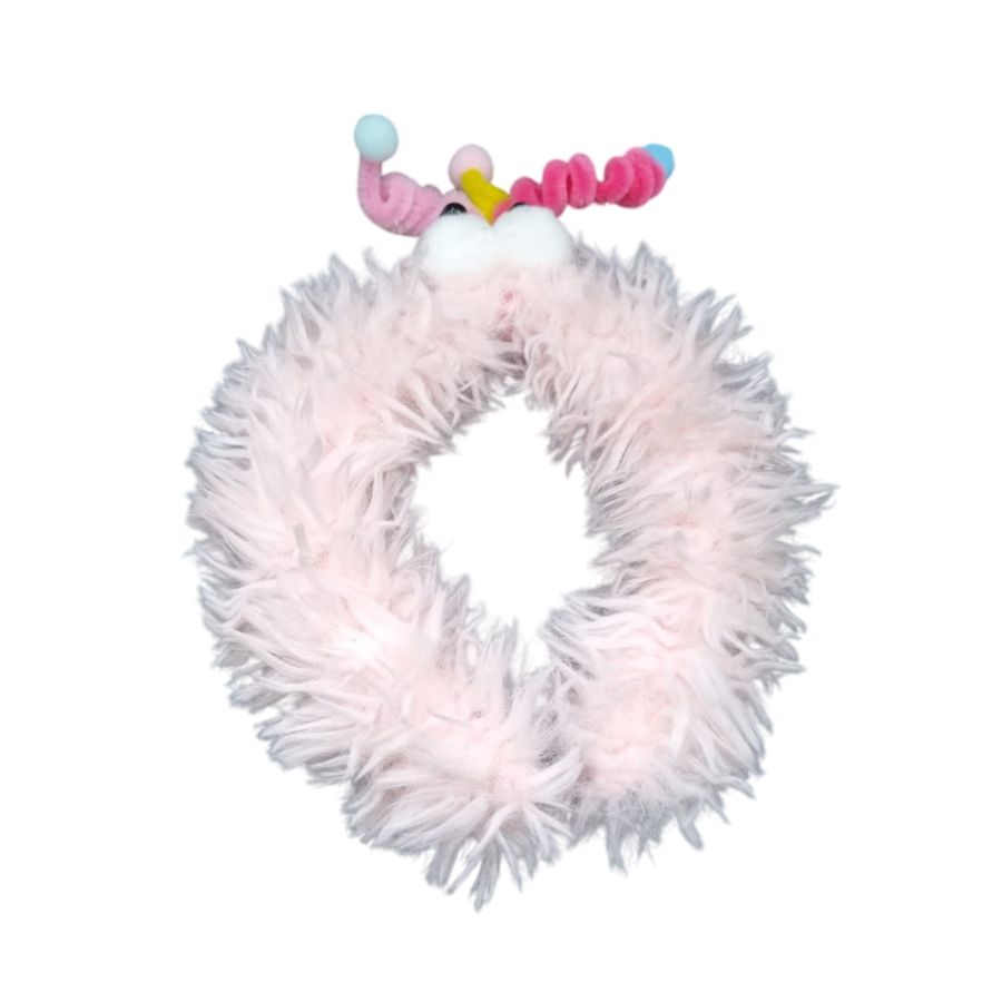 Tiara com Enfeite de Pelúcia Cabelo Maluc...