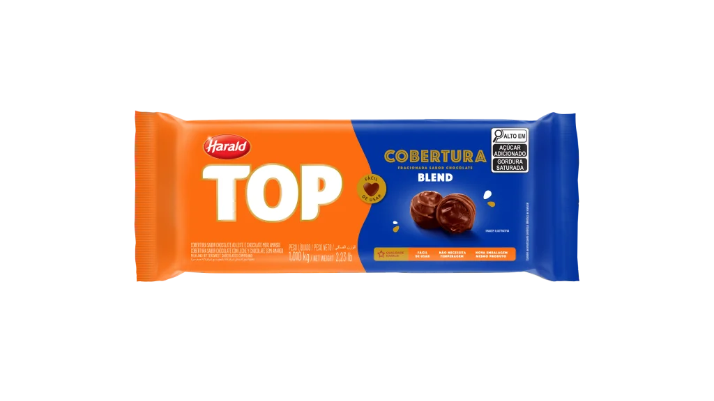 Cobertura Top Barra 1,01kg Blend | Harald