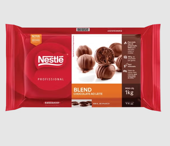 Chocolate Profissional Barra Blend 1kg | ... Chocolate Profissional Barra Blend 1kg | ...