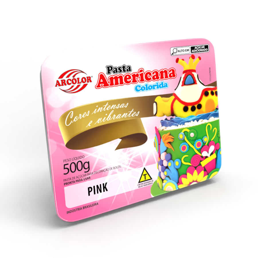 Pasta Americana Pink 500g – Arcolor Pasta Americana Pink 500g – Arcolor