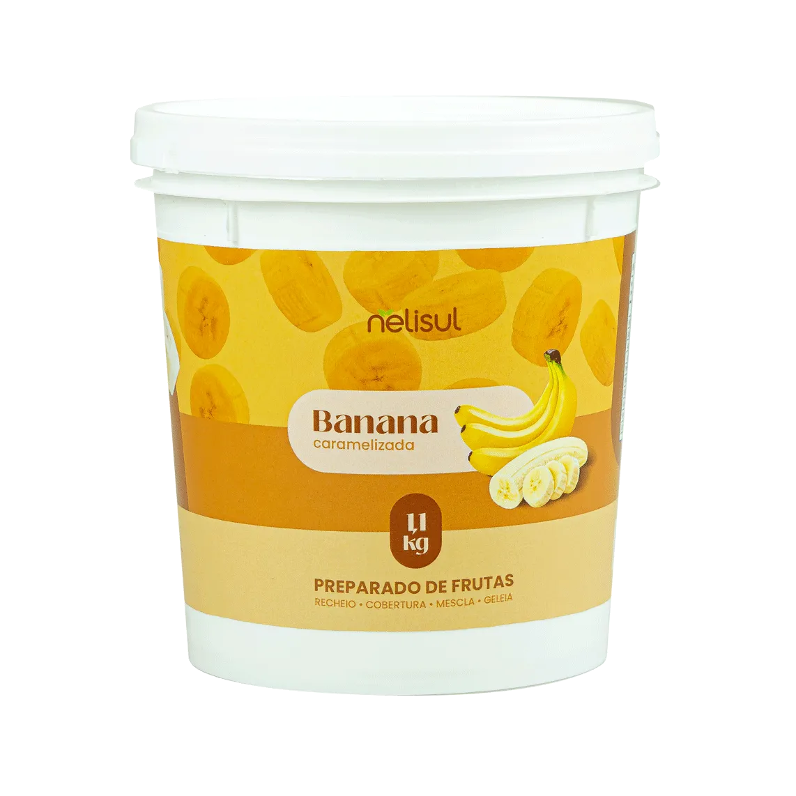 Banana Caramelizada 1,1kg – Nelisul