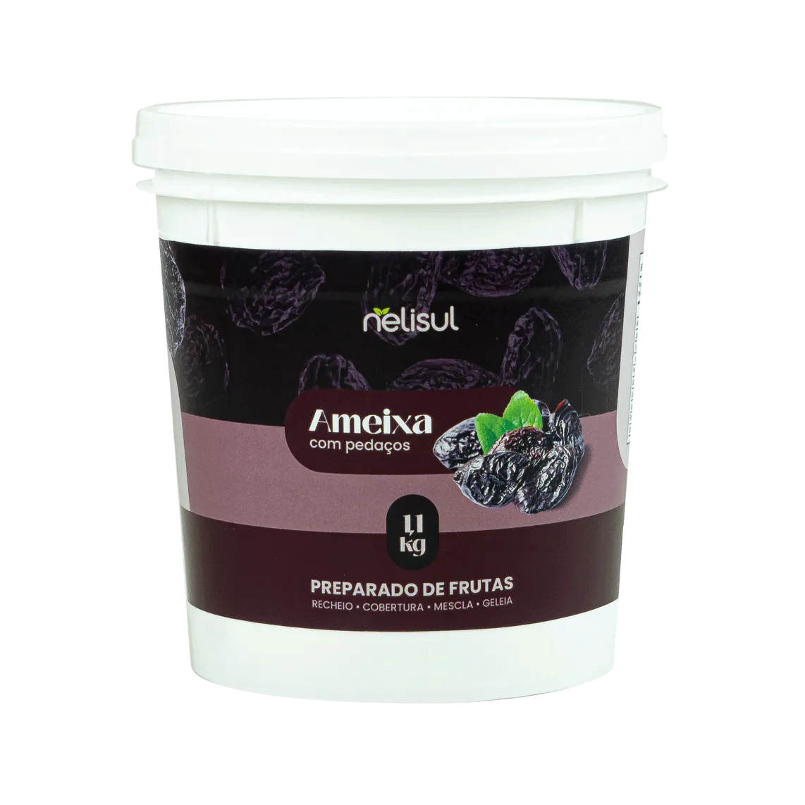 Ameixa com Pedaços 1,1kg – Nelisul