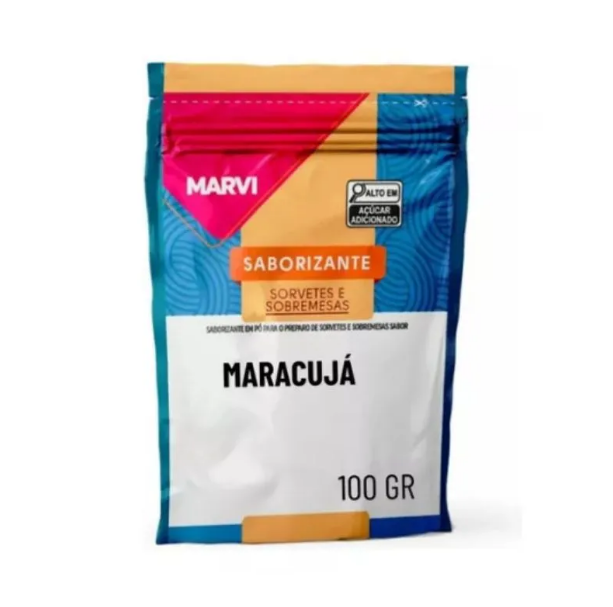 Base Saborizante Maracujá 100g – Marvi