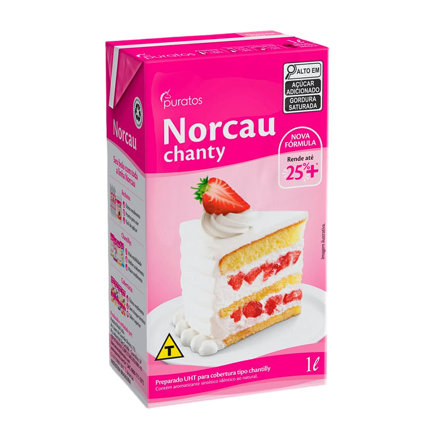 Chantilly Chanty Norcau 1L - Puratos