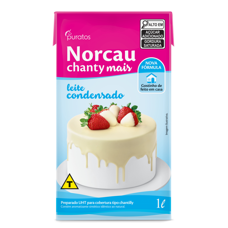 Chantilly Norcau Mais Leite Condensado 1L...