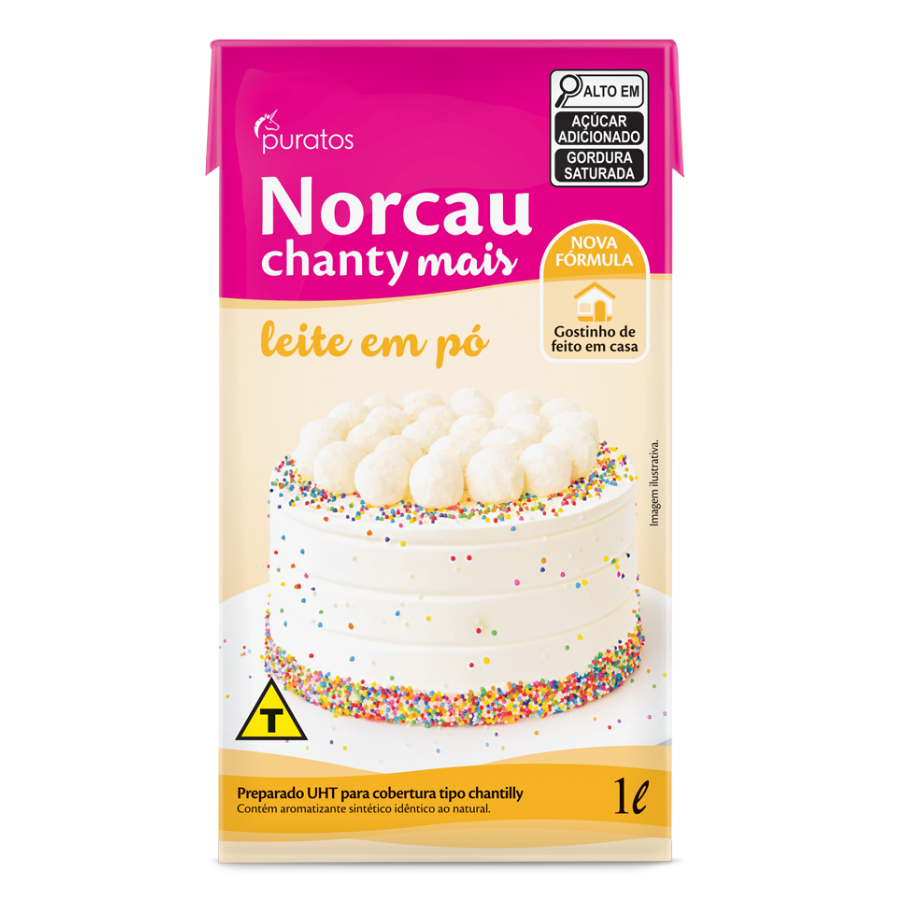 Chantilly Norcau Chanty Mais Leite em Pó ...
