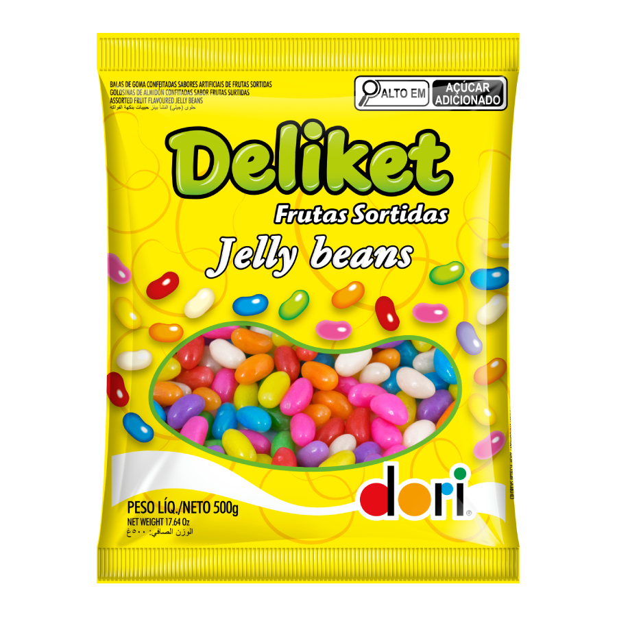 Deliket Bala de Goma Confeitada 500g – Dori