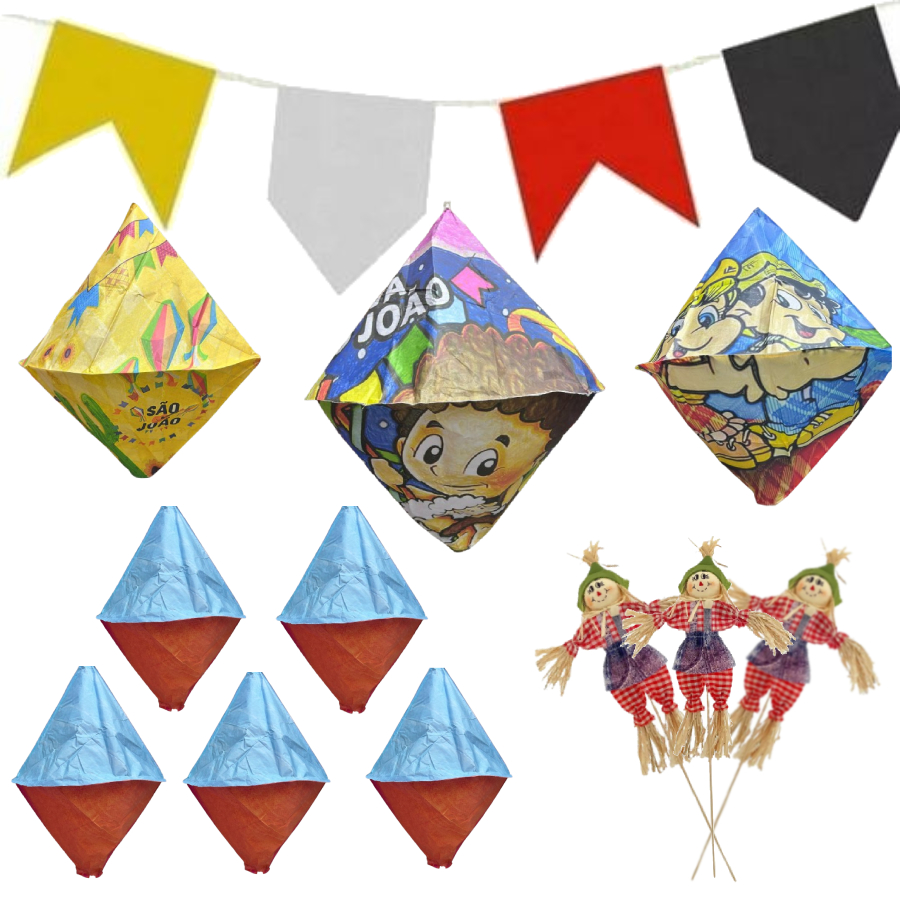 Kit Decoração Festa Junina