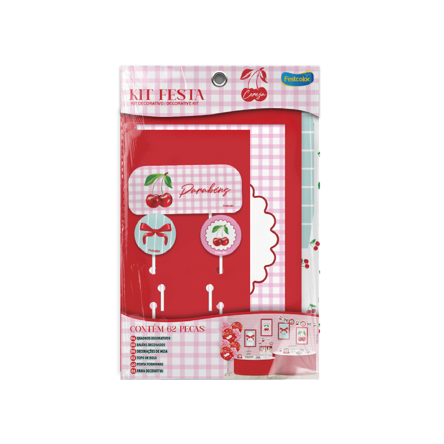 Kit Festa Cereja – Festcolor