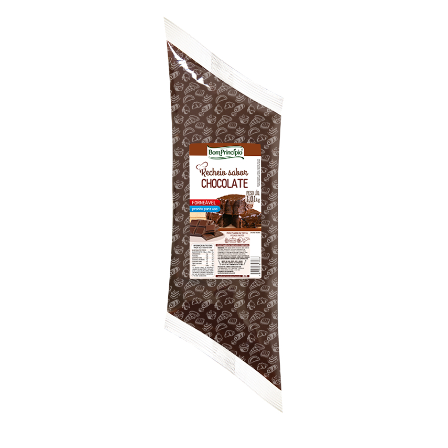 Recheio Chocolate Forneável 1kg – Bom Pri...