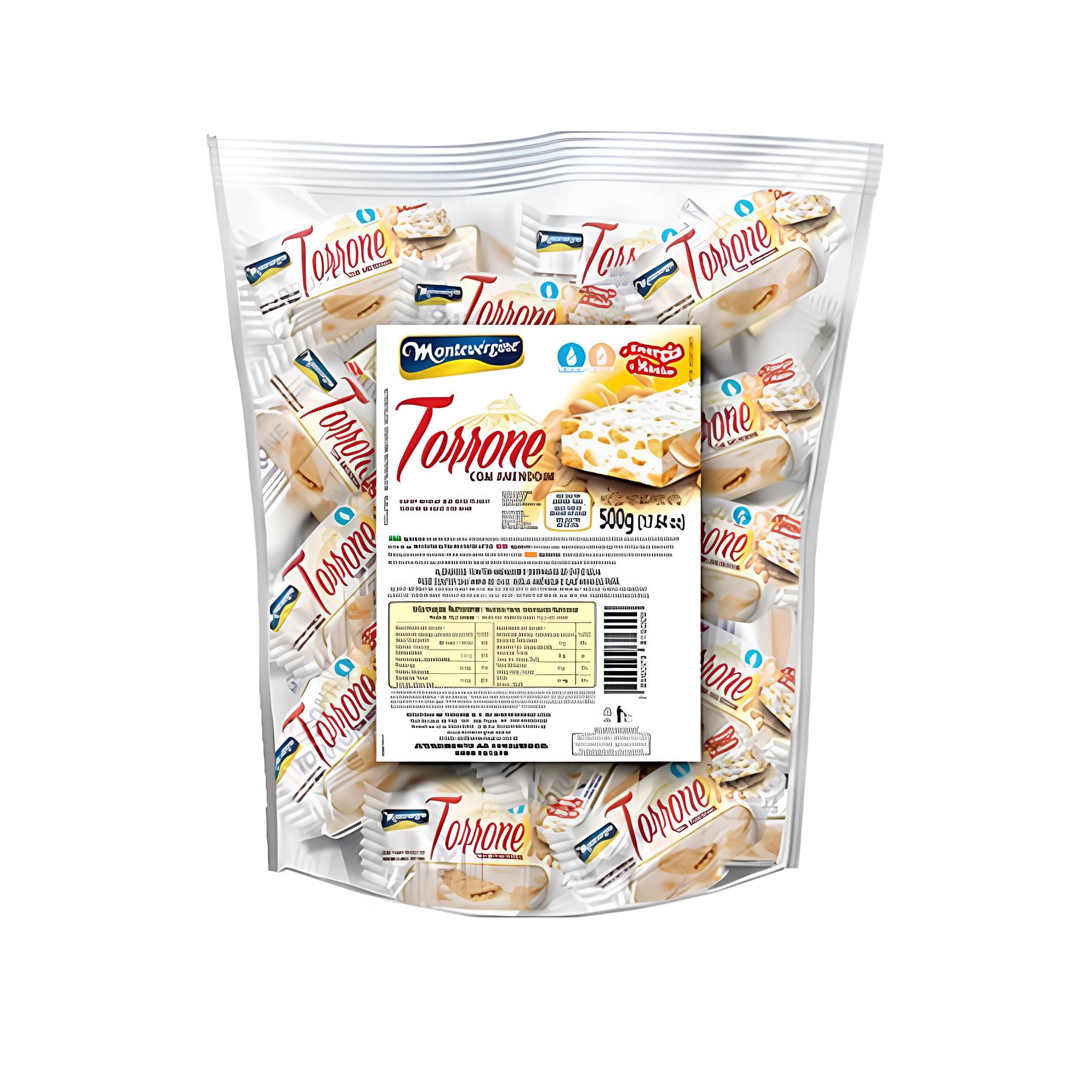 TORRONE PCT AMENDOIM MINI 500G MONTEVERGINE