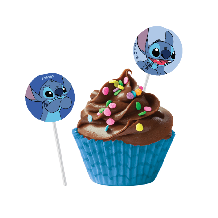 Bandeirinha para Docinhos Stitch New com ...