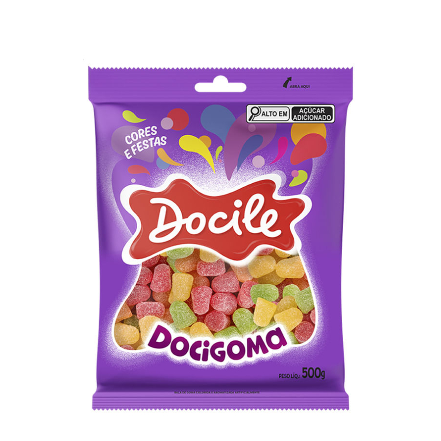 Bala de Goma Mini Sino Sortida – Docile –...