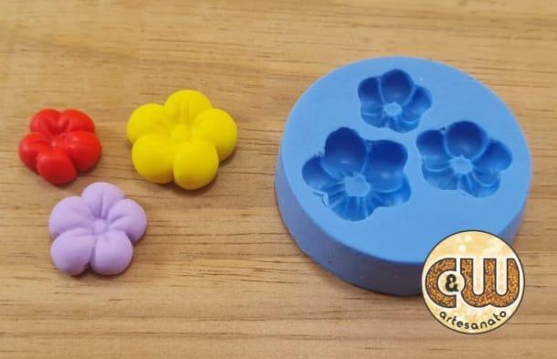 Molde de Silicone – Miosote com 3 – Unidade