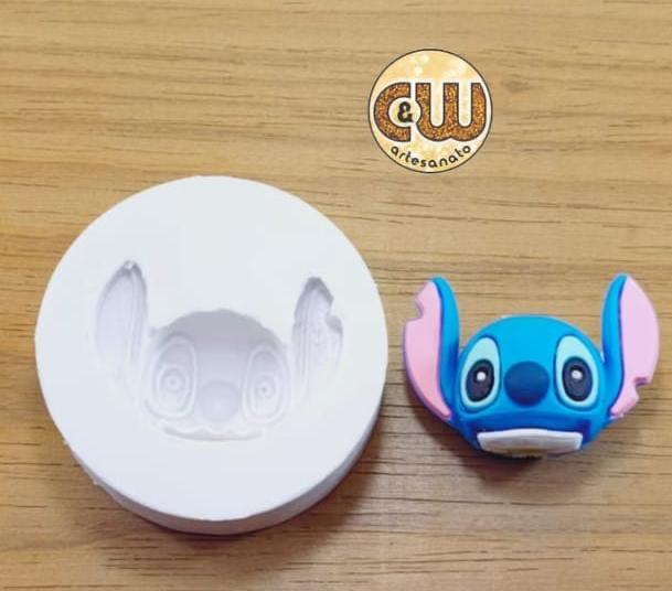Molde de Silicone – Rosto Stitch – Unidade
