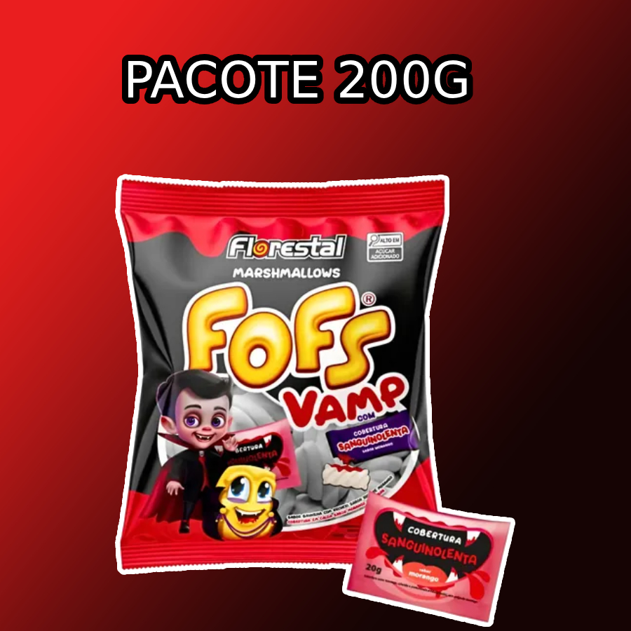 Marshmallow Fofs Twist Vamp Recheado 200g...