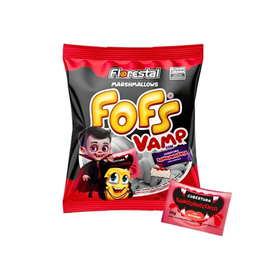 Marshmallow Fofs Twist Vamp Recheado 200g...