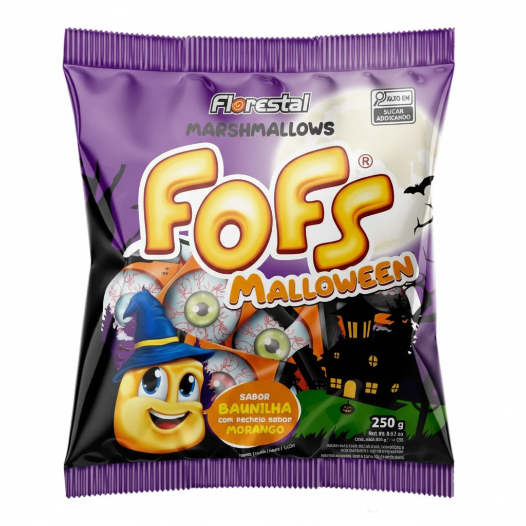 Marshmallows Malloween 250g Florestal