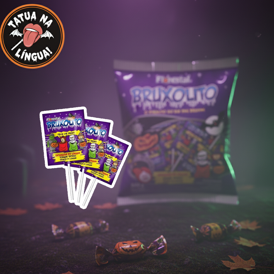 Pirulito Bruxolito 50 Unidades – 500g | F...