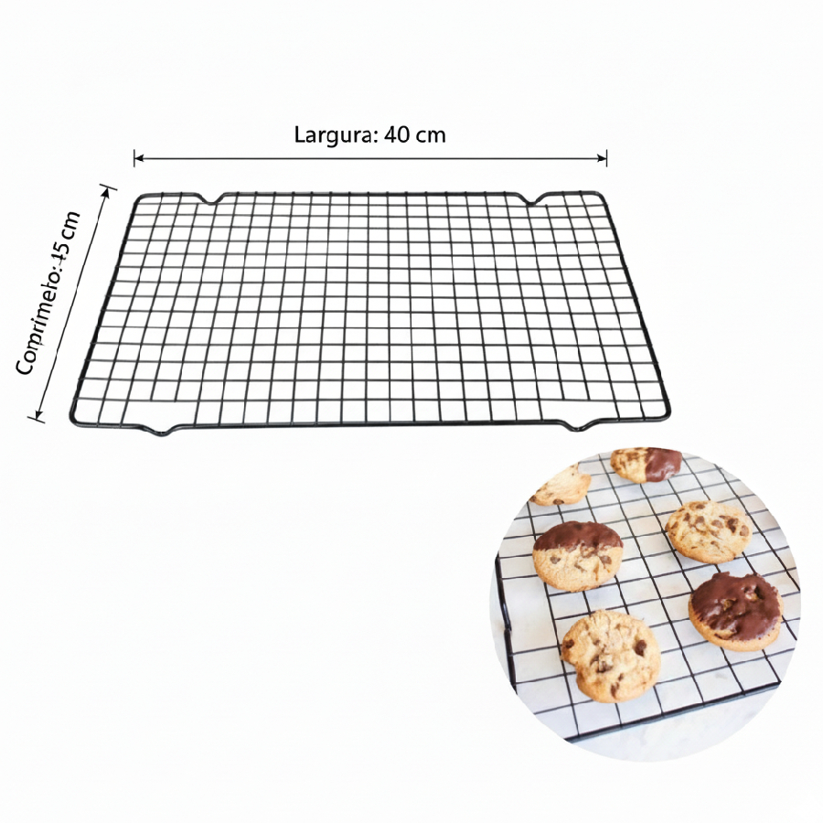 Grade para Resfriamento 40 ×25cm