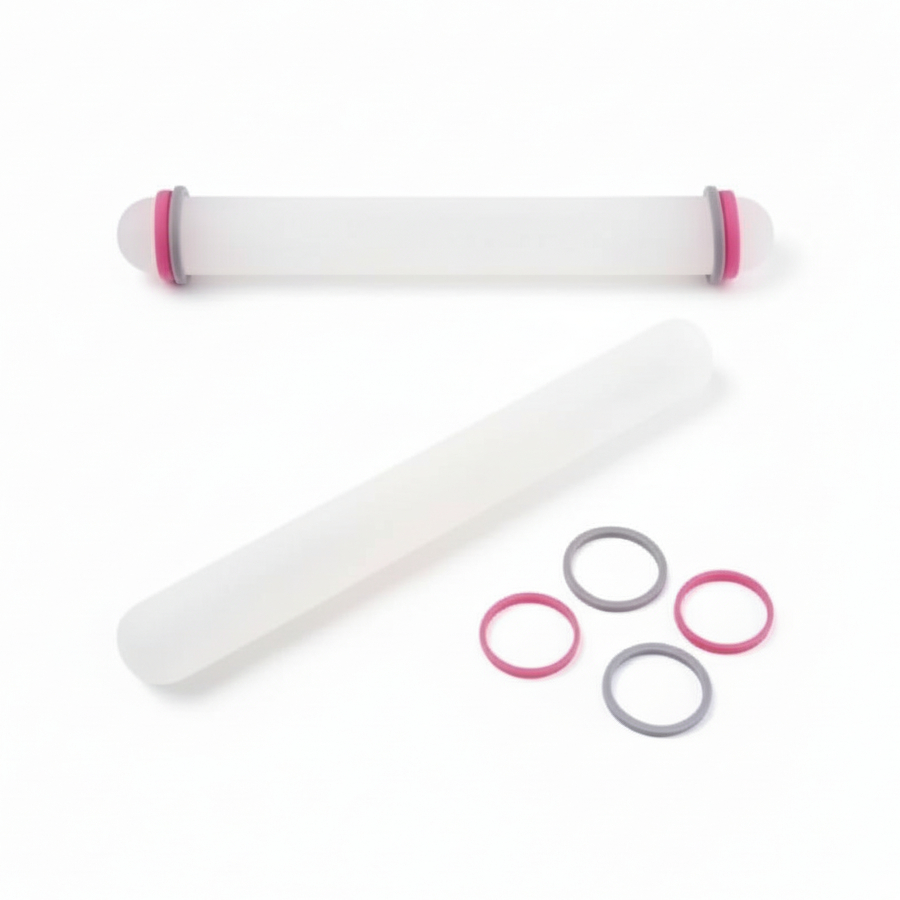 Rolo De Massa Com Discos De Medidas Ajust...