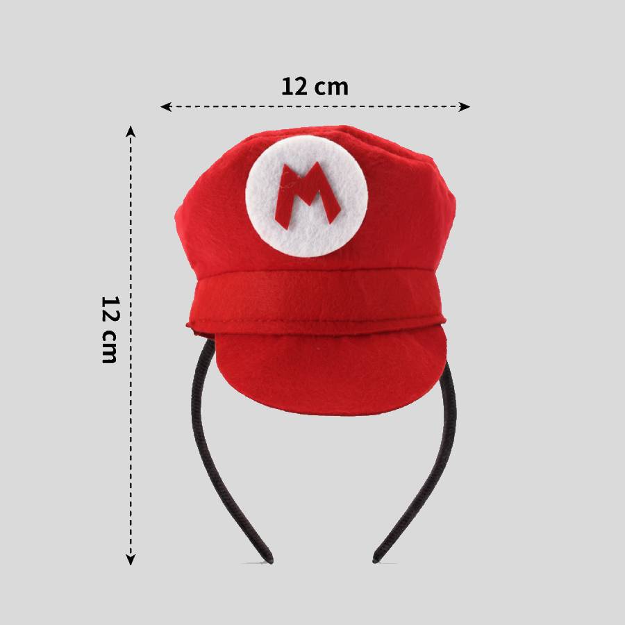 Tiara Chapéu Mario e Luigi – Infantil