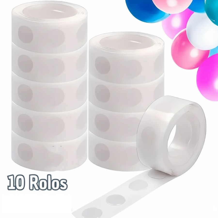 Kit 500 Pontos Adesivos para Fixação de B...