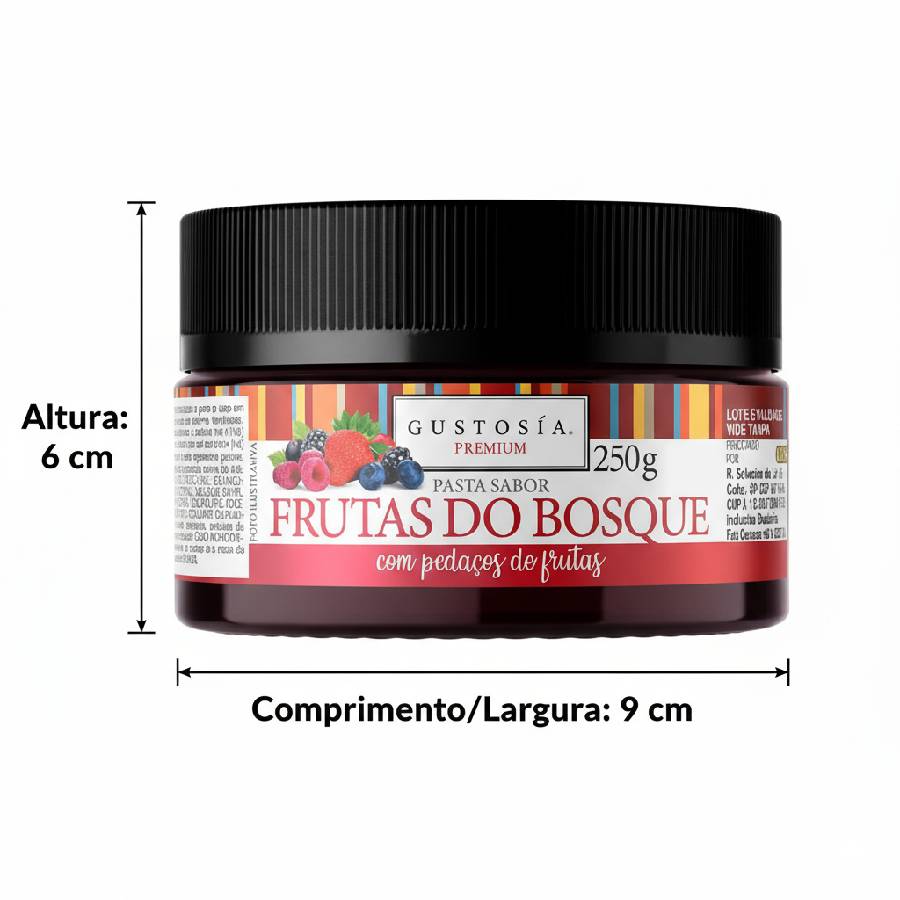 PASTA GUSTOSIA FRUTTI DI BOSCO 250G