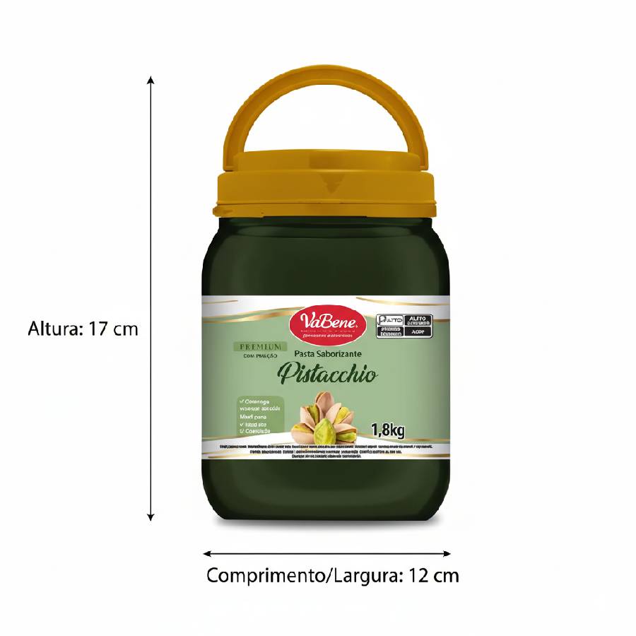 PASTA SAB PREMIUM PISTACCHIO 1,8KG – VABENE