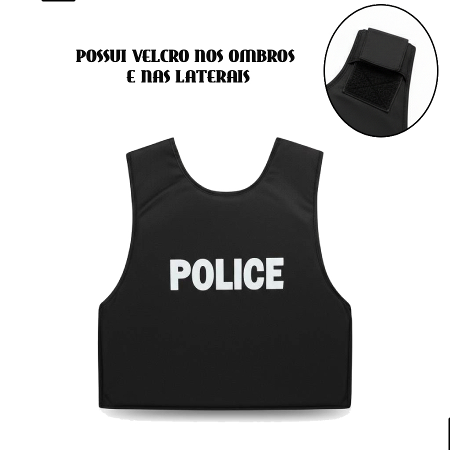 COLETE POLICIAL ADULTO