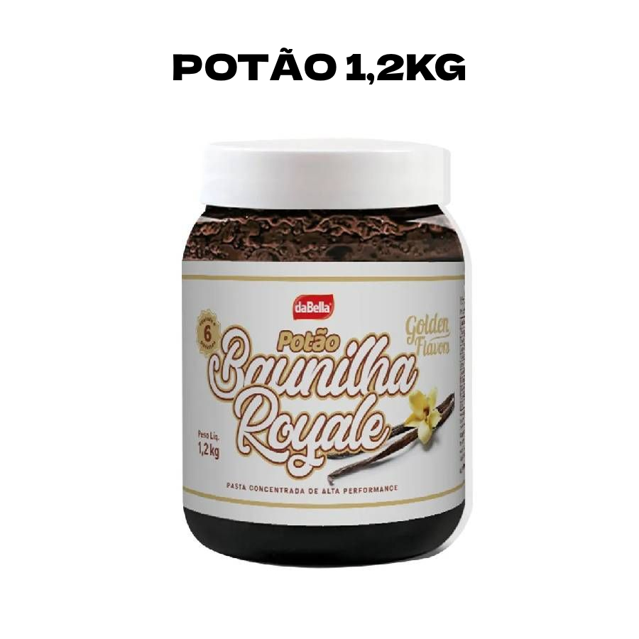 Pasta Saborizante Baunilha Royale Potão  ...