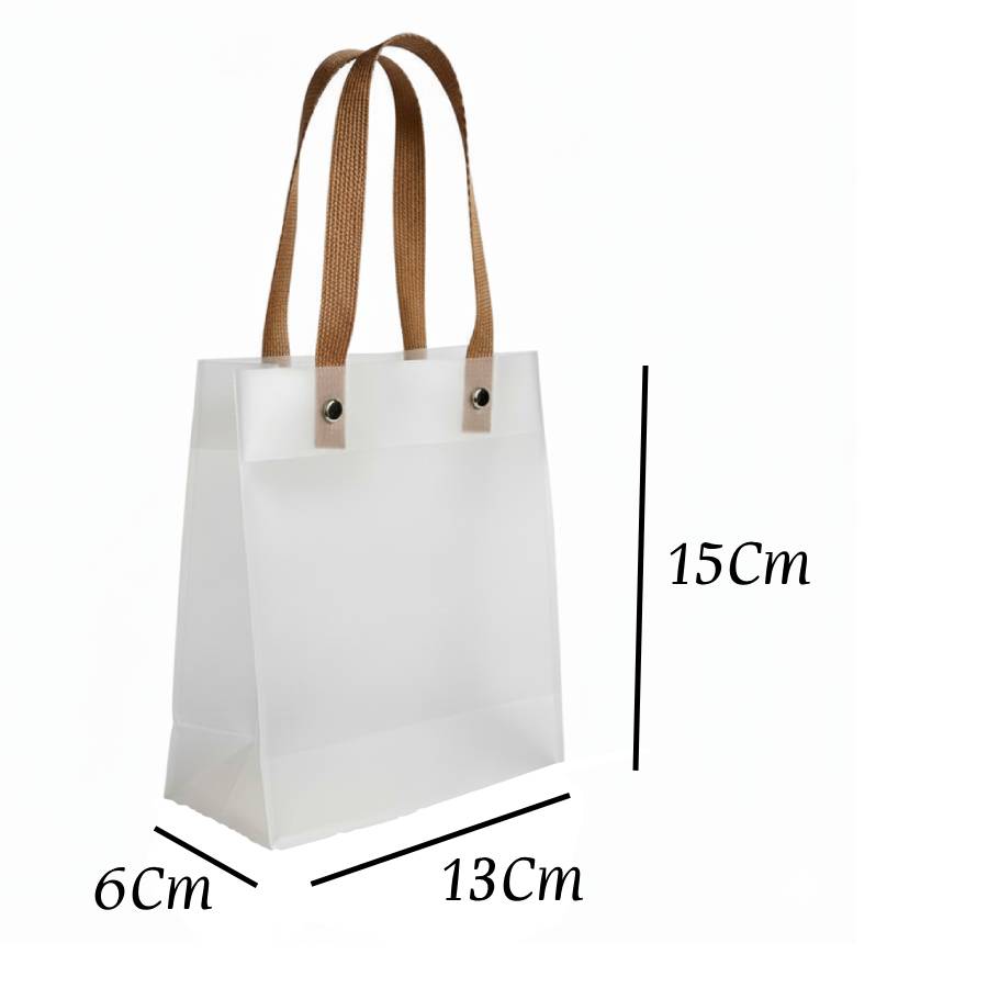 Sacola Transparente Fosca 13x15x6cm – Uni...