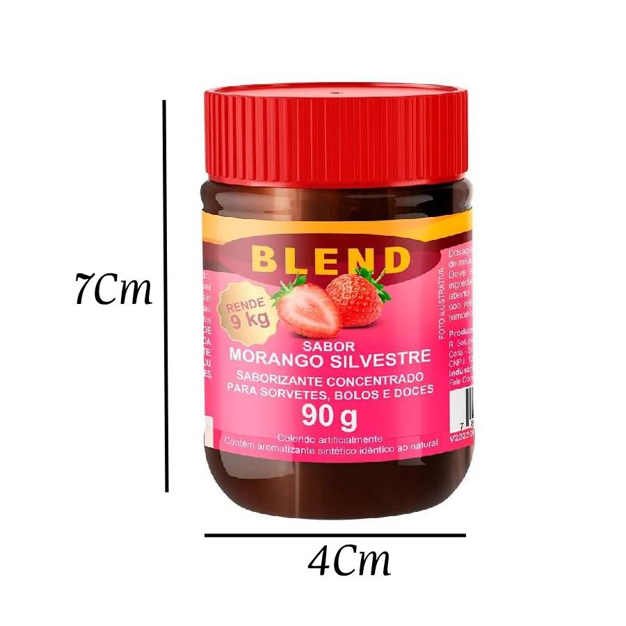 Pasta de Morango Concentrada 90g