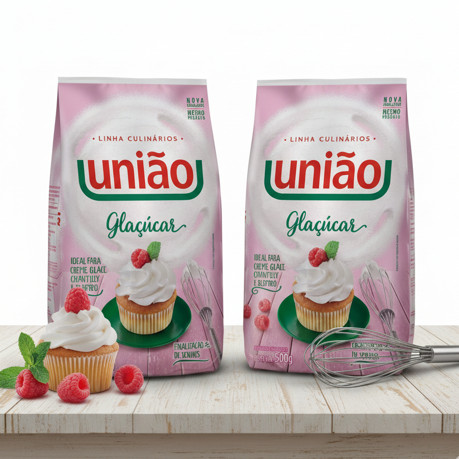 Kit 2 Açúcar Linha Culinária 500g – União 