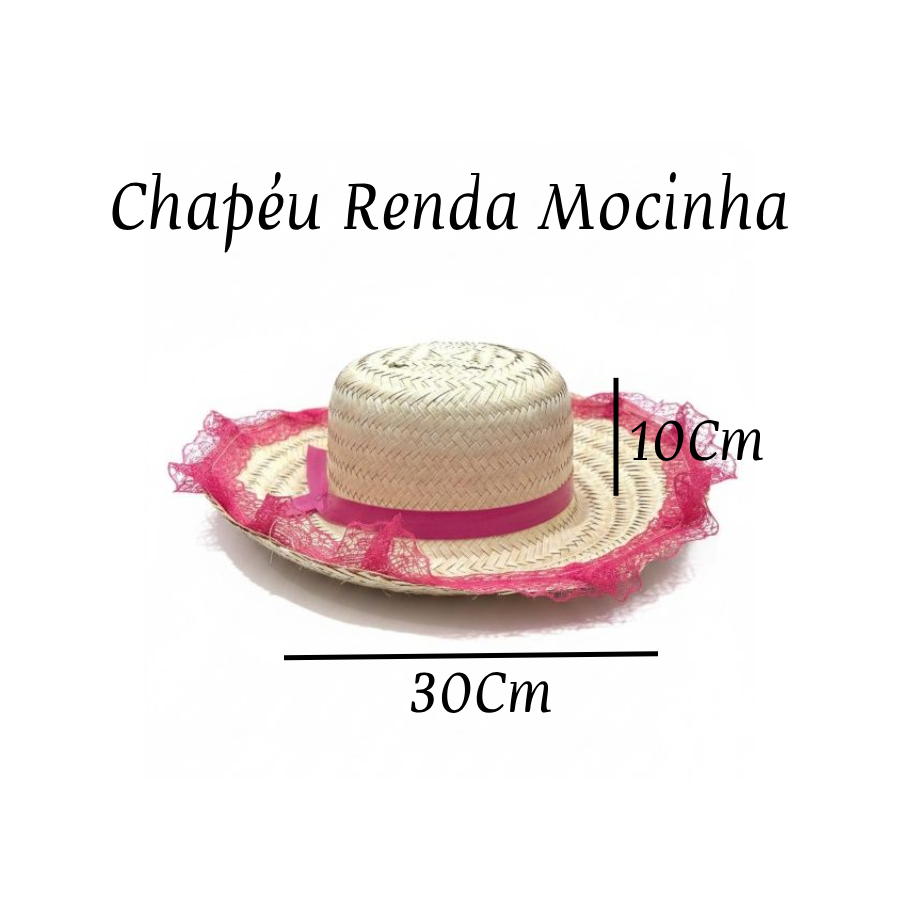 Chapéu Renda Mocinha