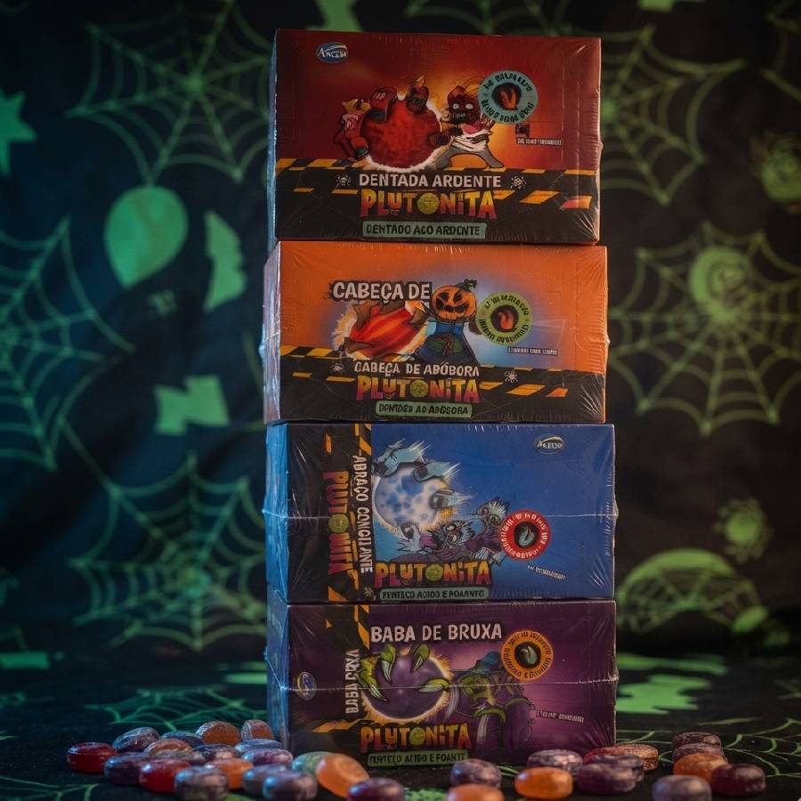 KIT CHICLETE PLUTONITA – 4 CAIXAS | 160 U...