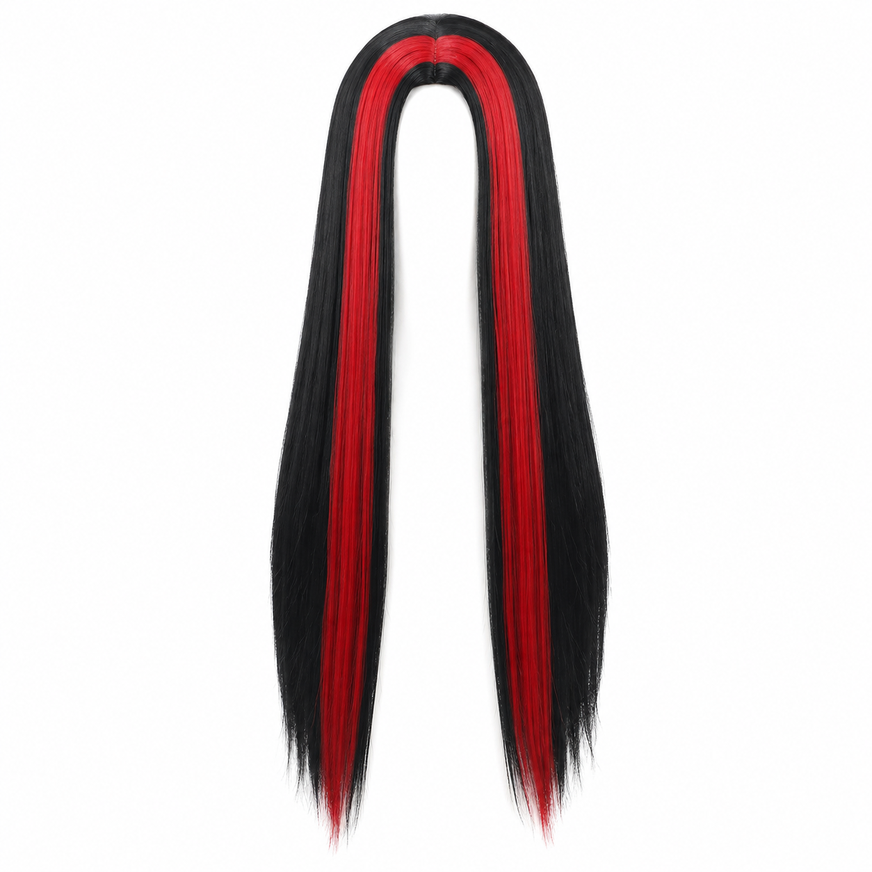 Peruca Bruxa Morticia Addams Longa Lisa H...