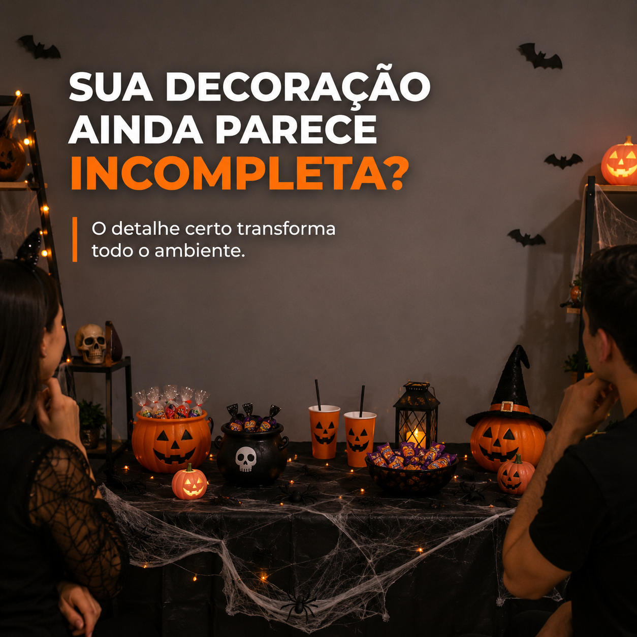 Bandeirola Halloween Happy Halloween Deco...