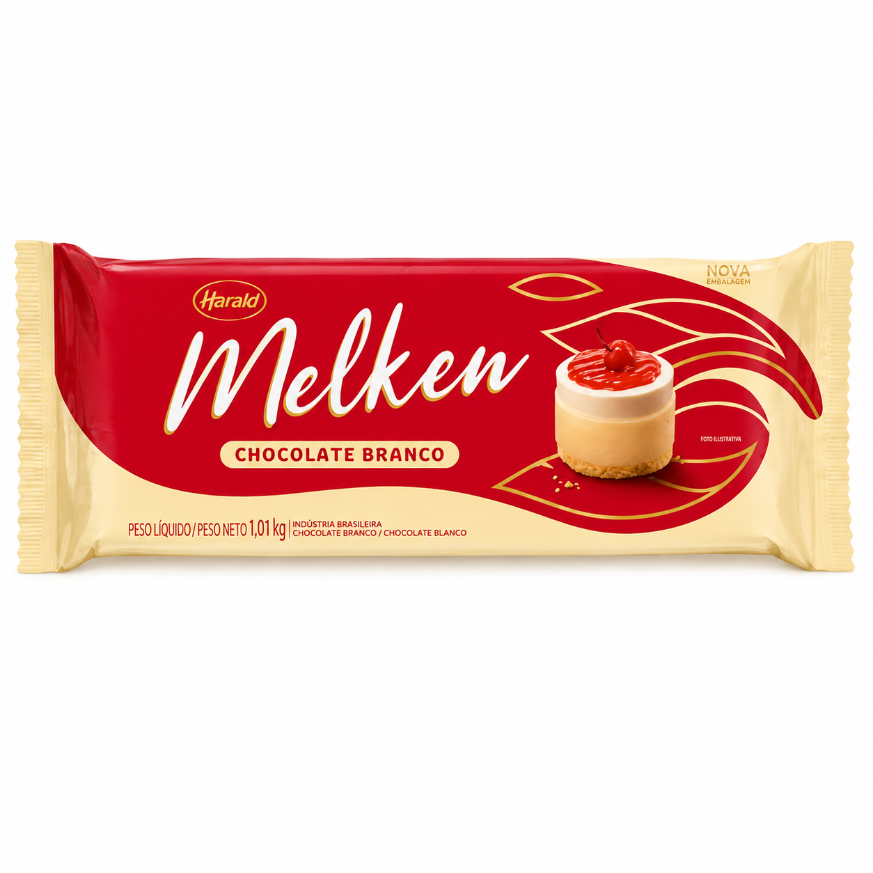 Chocolate Melken Branco Nobre Doces Reche...