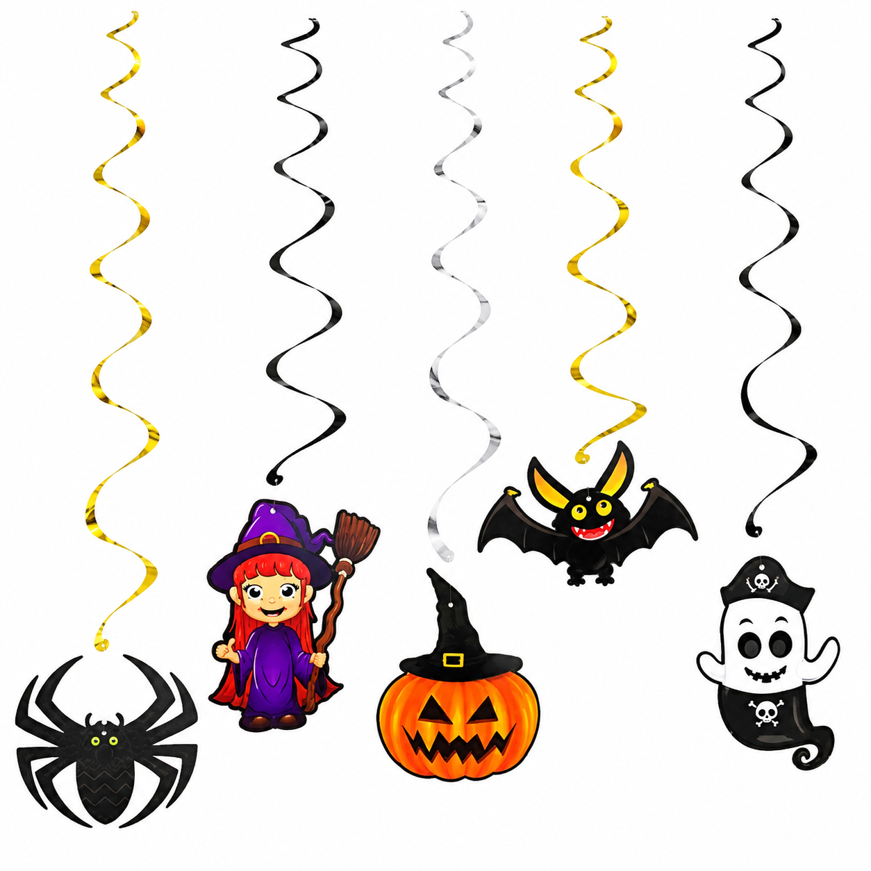 Enfeite Halloween Pendente Monstrinhos De...