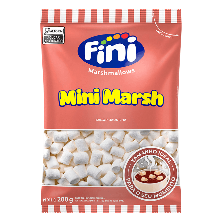Mini Marshmallow Fini Baunilha 200g Choco...