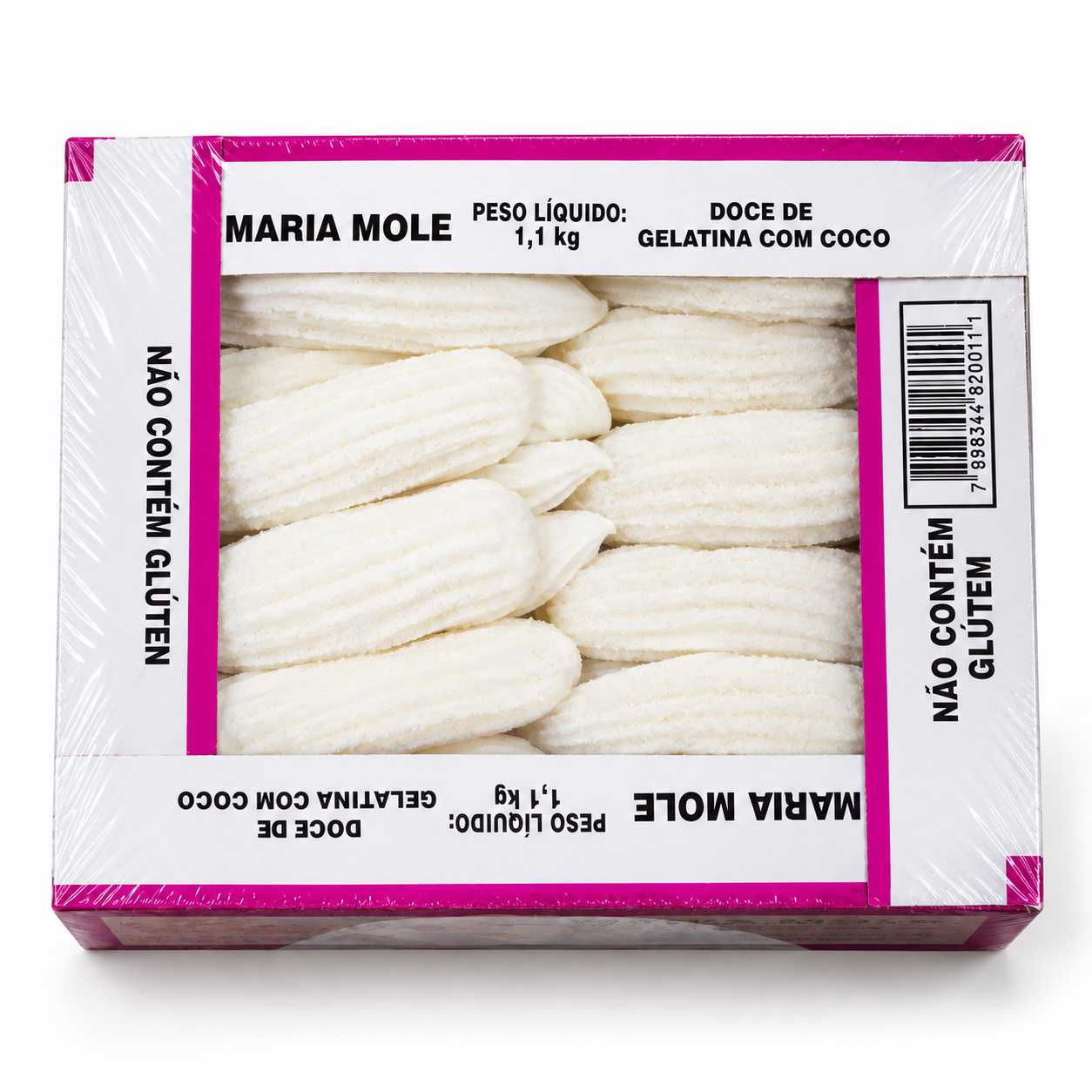 Maria Mole Clamel Branca Caixa 50 Unidade...