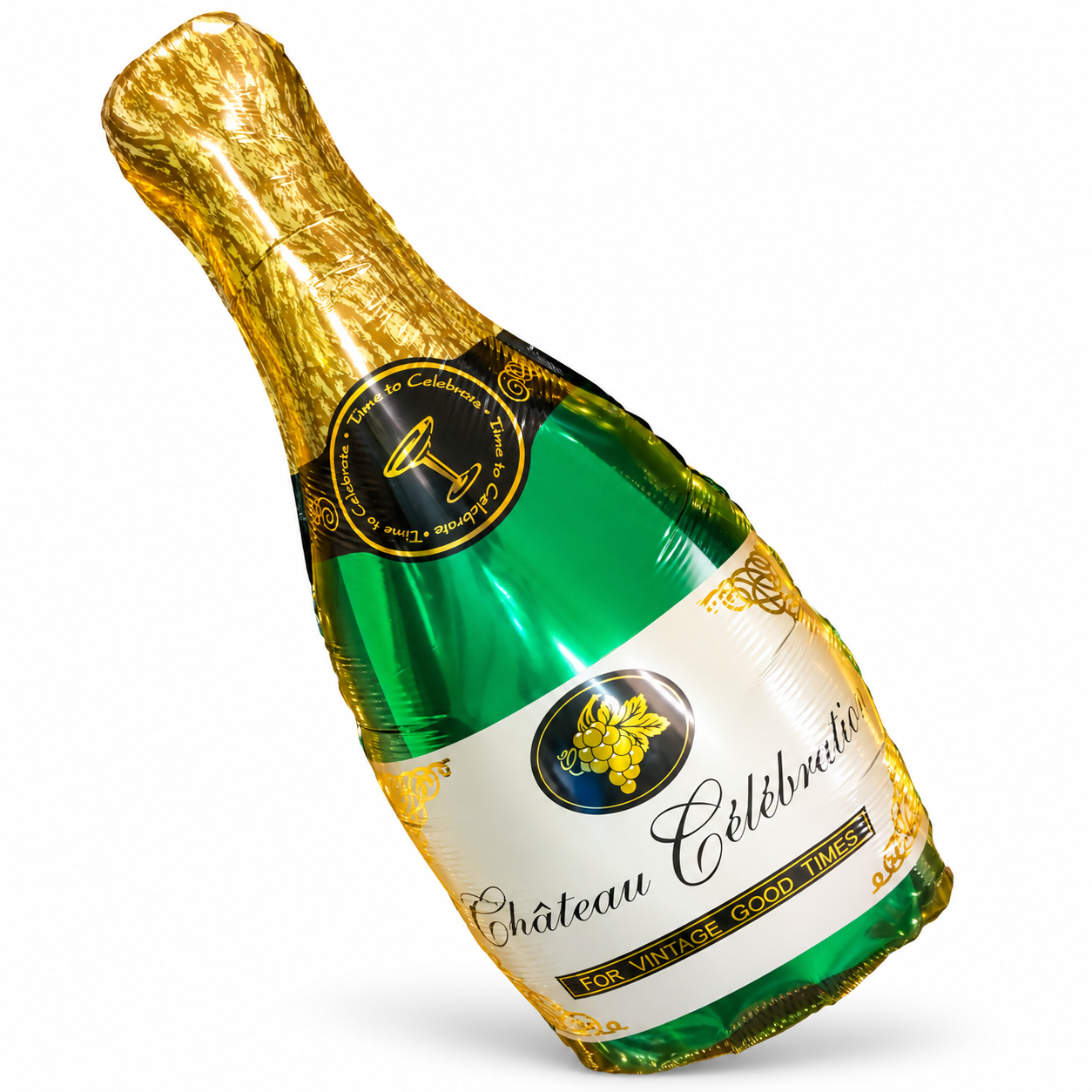 Balão Garrafa Champagne 45x85cm Festa 1 U...