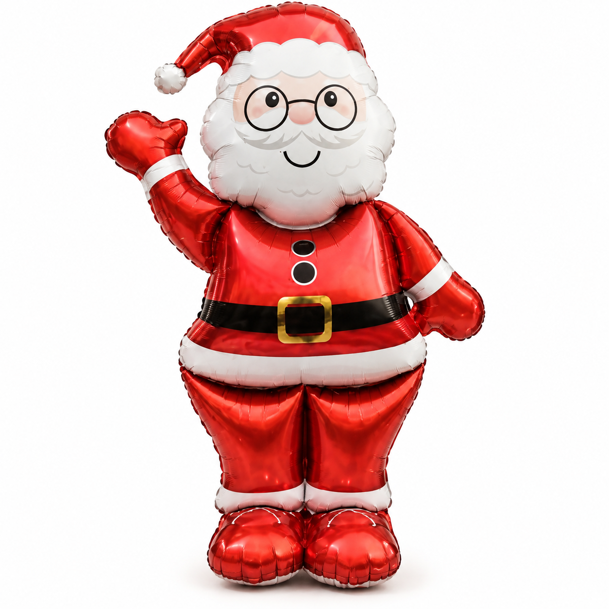 Balão Papai Noel Gigante 90x155cm Metaliz...